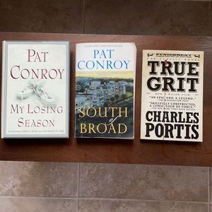 Two Pat Conroy Books & True Grit